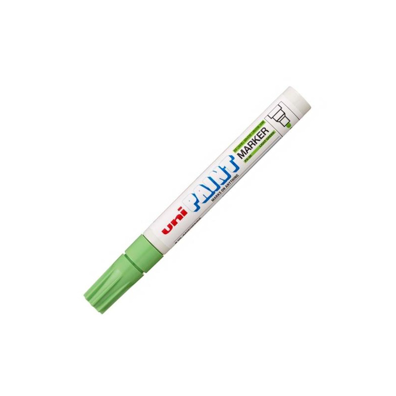 (545525000) UNIBALL MARCADOR PERMANENTE PAINT MARKER PX-20(L) VERDE CLARO