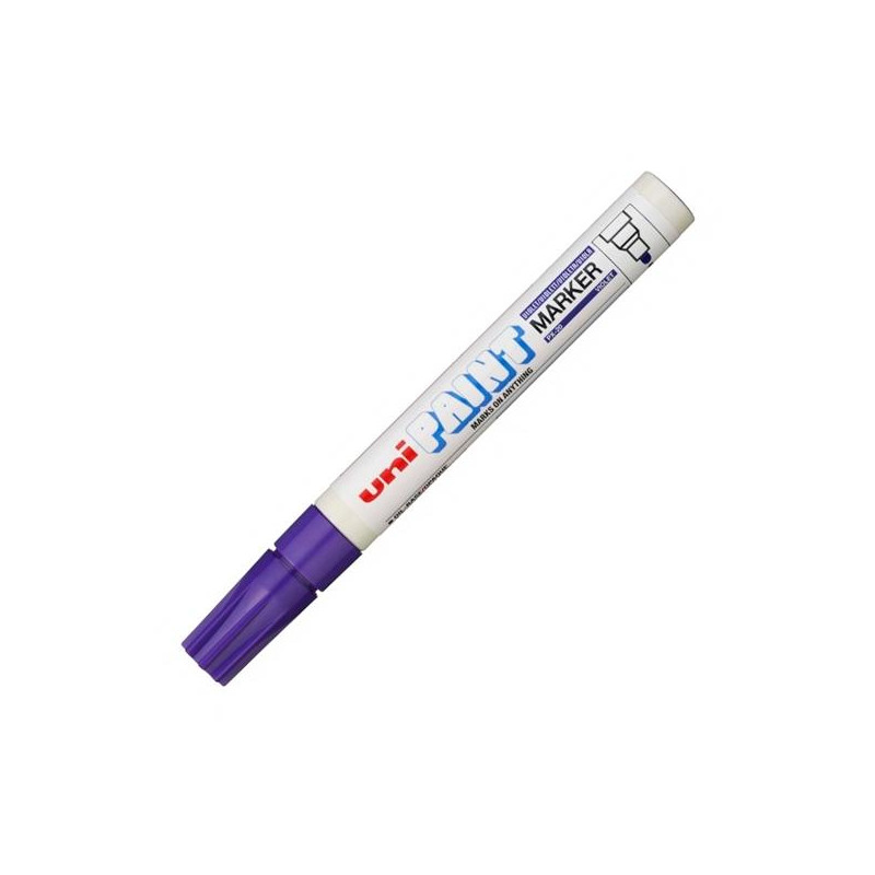 (545566000) UNIBALL MARCADOR PERMANENTE PAINT MARKER PX-20(L) VIOLETA