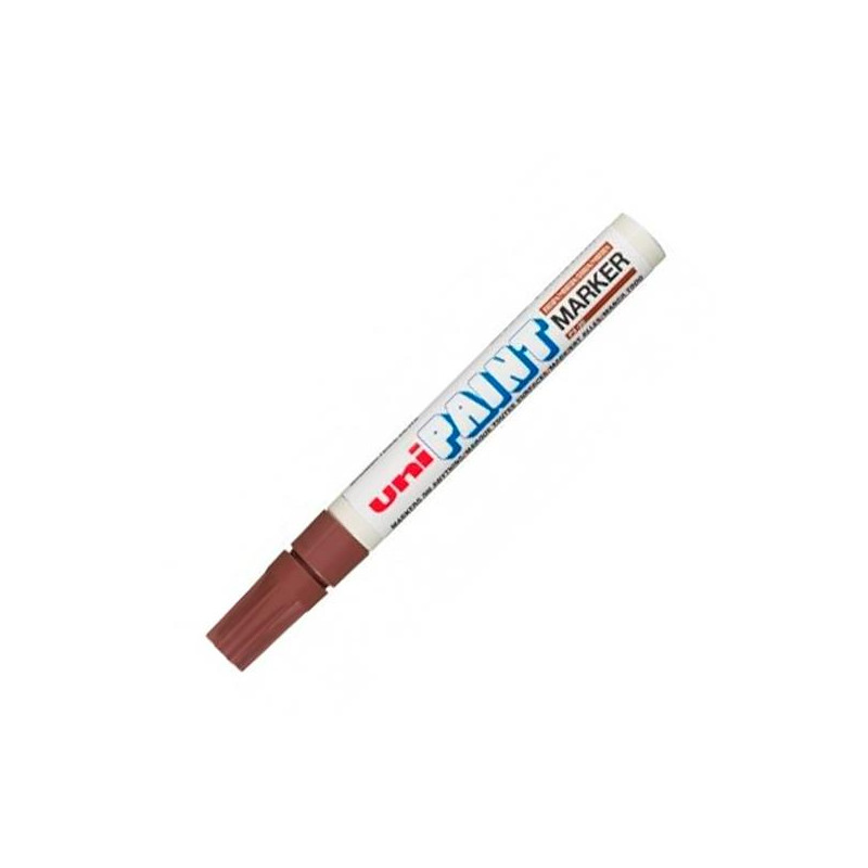 (545590000) UNIBALL MARCADOR PERMANENTE PAINT MARKER PX-20(L) MARRÓN
