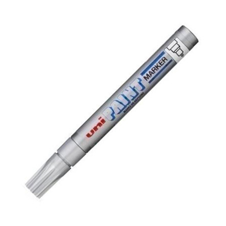 (545632000) UNIBALL MARCADOR PERMANENTE PAINT MARKER PX-20(L) PLATA