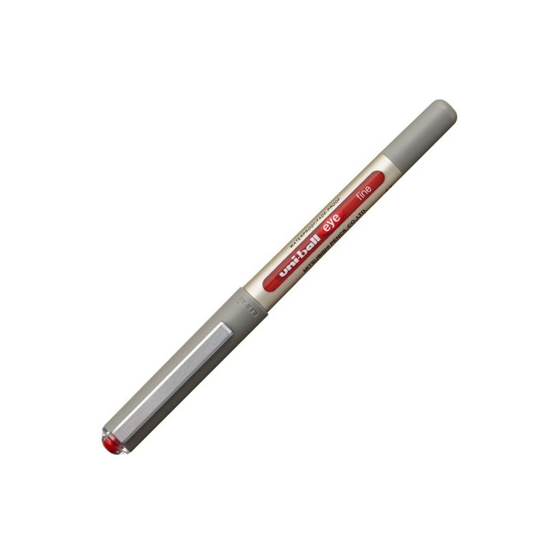 (524413000) UNIBALL ROLLERBALL EYE FINE UB-157 0.7MM ROJO CAJA 12 UD