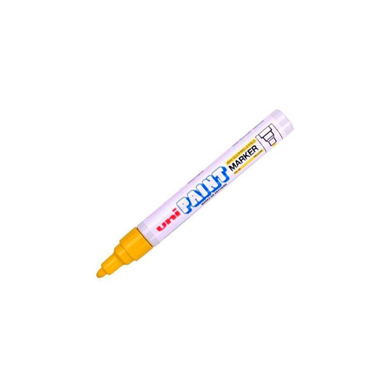 (545509000) UNIBALL MARCADOR PERMANENTE PAINT MARKER PX-20(L) AMARILLO
