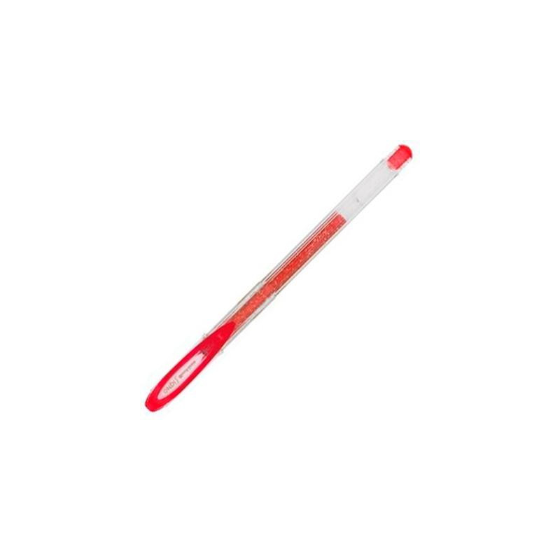 (788885000) UNIBALL ROLLERBALL SIGNO SPARKLING UM-120SP 1.0MM ROJO CAJA 12 UD