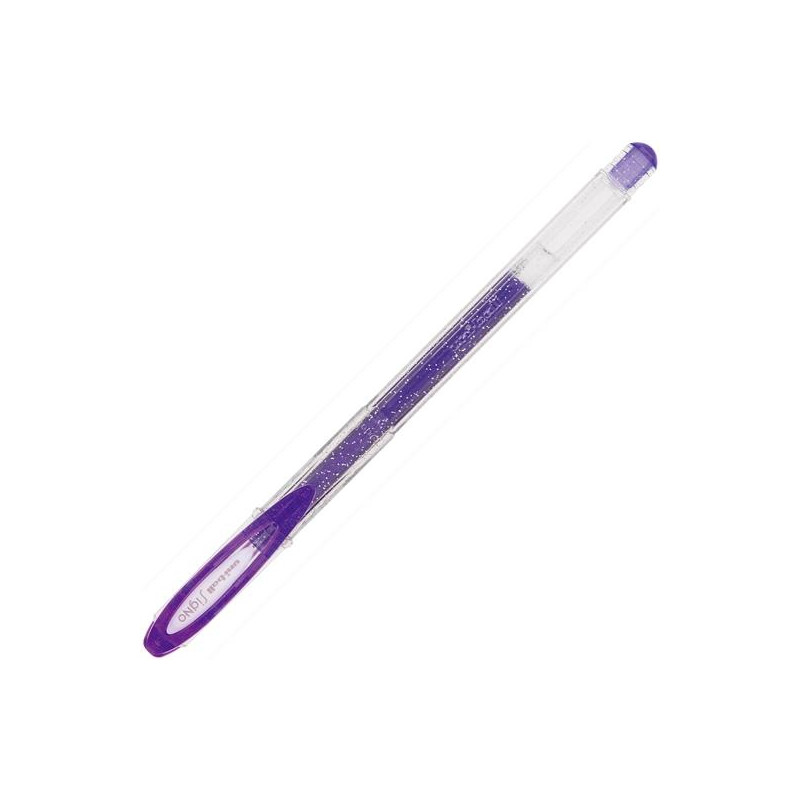 (788919000) UNIBALL ROLLERBALL SIGNO SPARKLING UM-120SP 1.0MM VIOLETA CAJA 12 UD