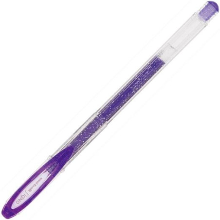 (788919000) UNIBALL ROLLERBALL SIGNO SPARKLING UM-120SP 1.0MM VIOLETA CAJA 12 UD