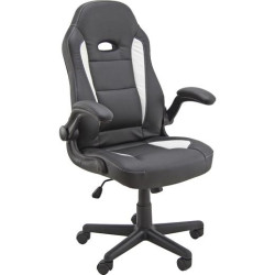 (CH3/KN) UNISIT SILLÓN GAMING GIRATORIO CON REPOSABRAZOS NEGRA Y BLANCA