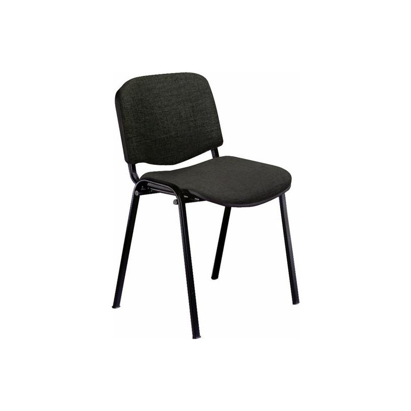 (D5S/EN) UNISIT SILLA CONFIDENTE DADO TAPIZADA NEGRA