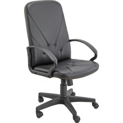(DNP/KN) UNISIT SILLÓN DIRECCION DANTE CUERO NEGRO