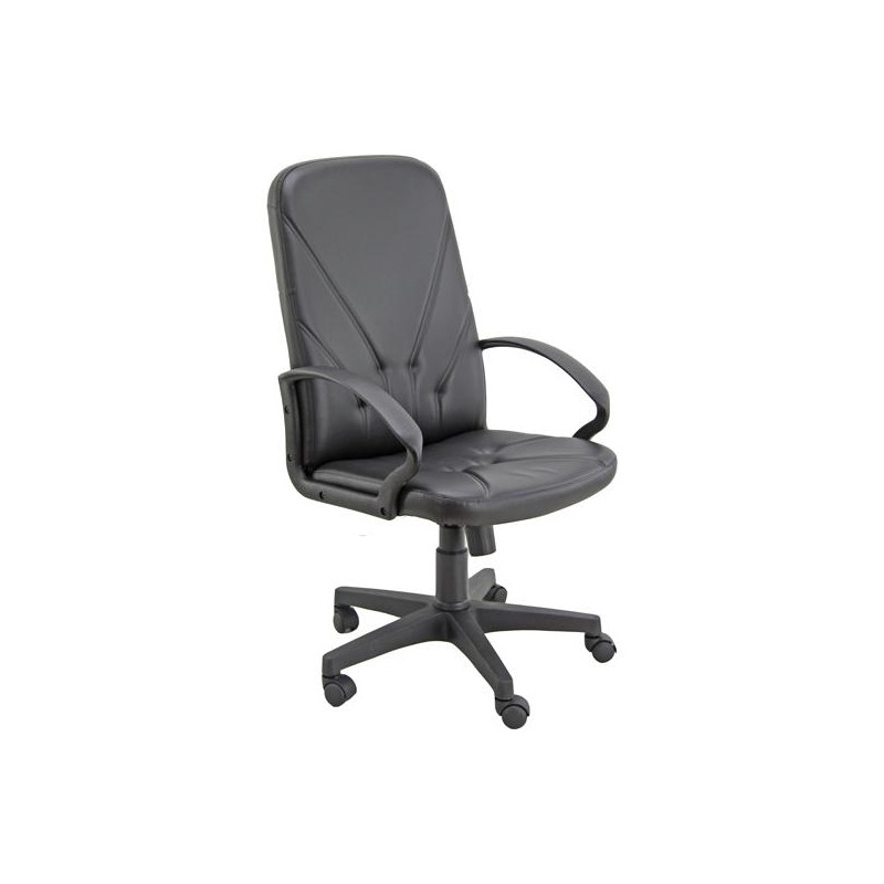 (DNP/KN) UNISIT SILLÓN DIRECCION DANTE CUERO NEGRO