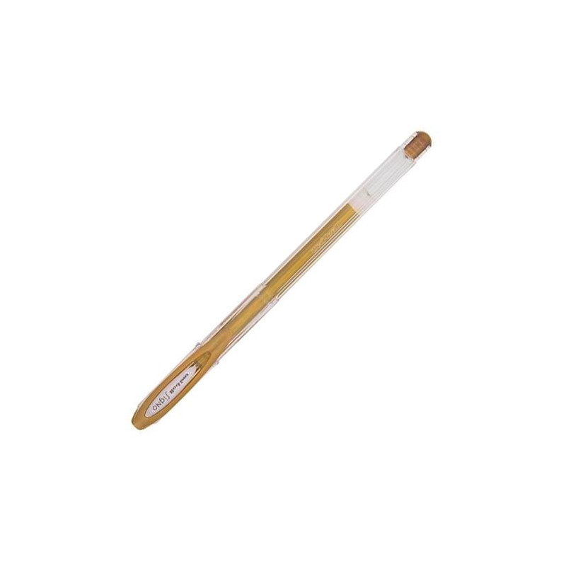 (788844000) UNIBALL ROLLERBALL SIGNO NOBLE METAL UM-120NM 0.8MM ORO CAJA 12 UD