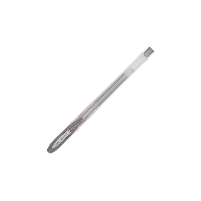 (788851000) UNIBALL ROLLERBALL SIGNO NOBLE METAL UM-120NM 0.8MM PLATA CAJA 12 UD