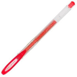 (788885000) UNIBALL ROLLERBALL SIGNO SPARKLING UM-120SP 1.0MM ROJO CAJA 12 UD