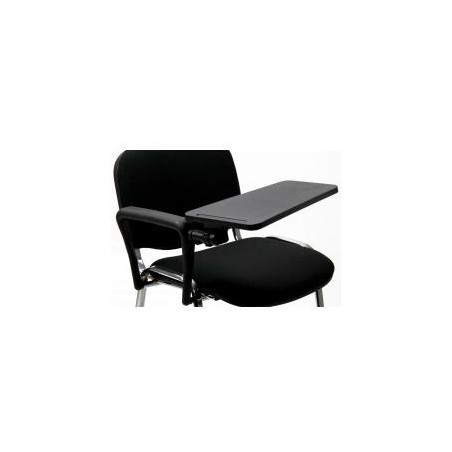 (ACCKTDAF1) UNISIT REPOSABRAZOS CON MESITA ESCRITORIO PARA SILLA CONFIDENTE DADO NEGRO