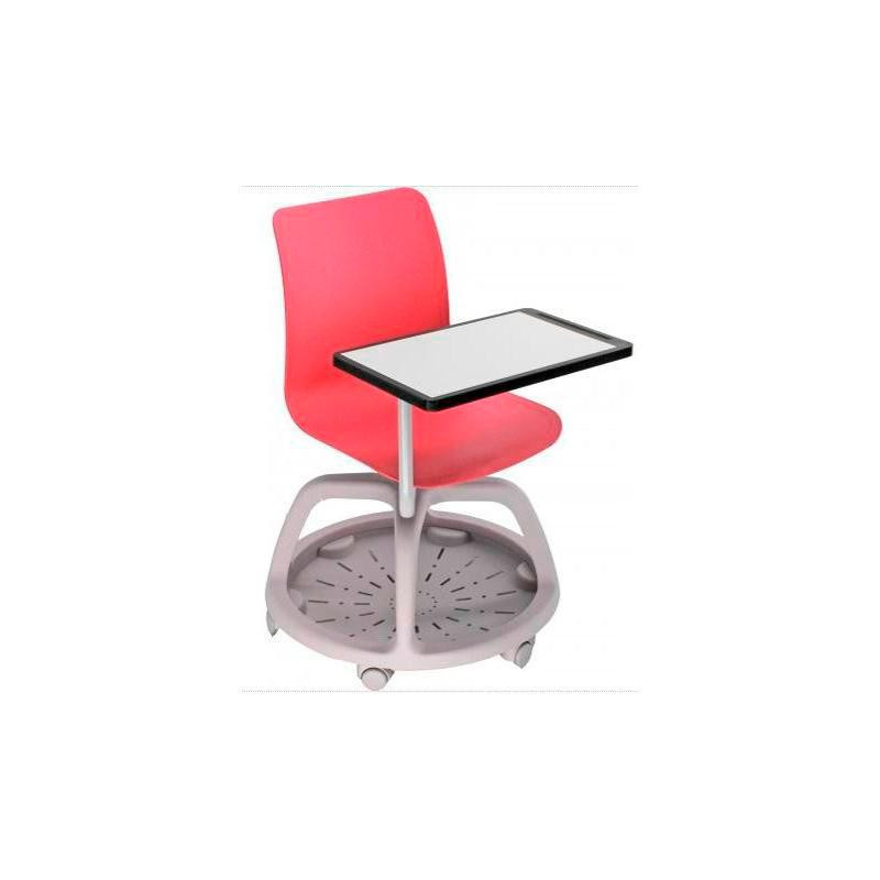 (CG1RAL5014/ER) UNISIT SILLA DIDÁCTICA CON ESCRITORIO PARA USO ESCOLAR ROJO