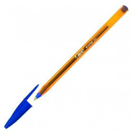 (872730) BIC BOLÍGRAFO CRISTAL ORIGINAL FINE AZUL CAJA 50 UD