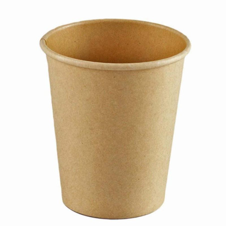 (35009) VASO DE PAPEL KRAFT 7 OZ 200 ML - 50UD-