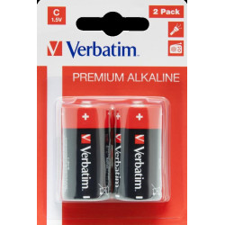 (49922) VERBATIM PILAS ALCALINAS C - LR14 - PACK 2 UDS