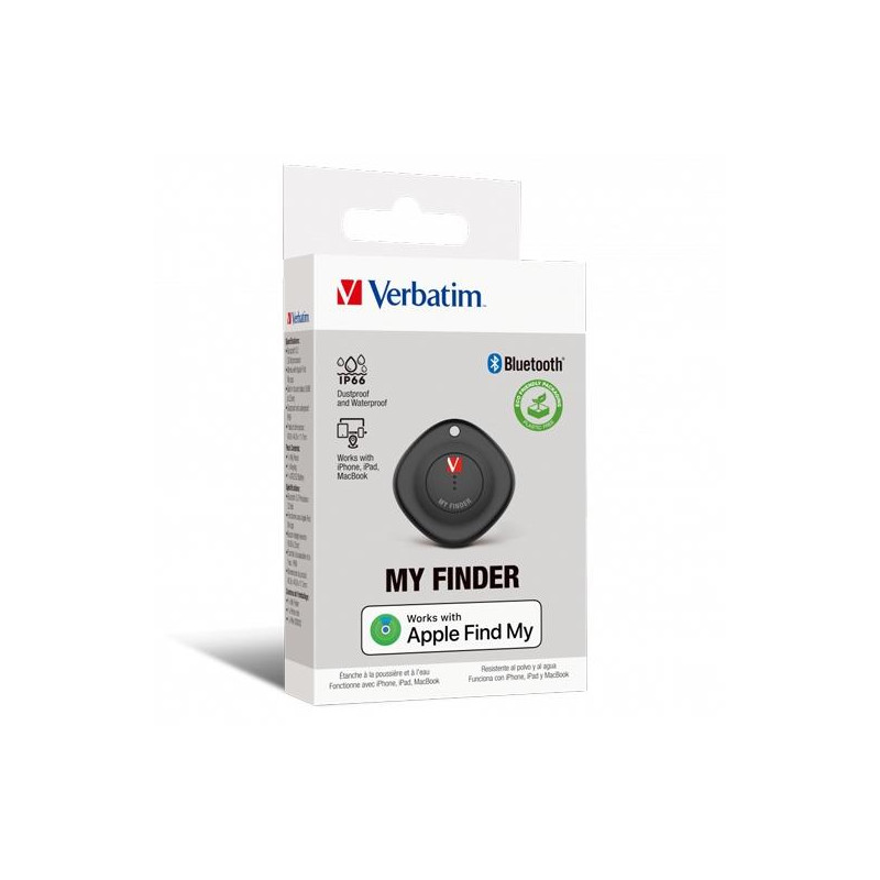 (32130) VERBATIM LOCALIZADOR DE LLAVES SOLO PARA APPLE CON LA APLICACION MY FINDER