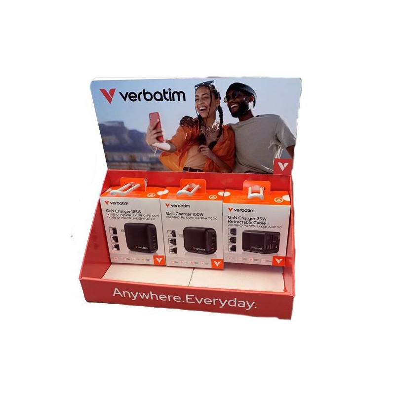 (68839) VERBATIM EXPOSITOR CARTON