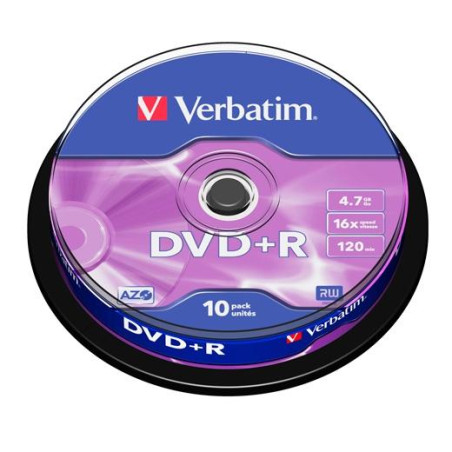 (43498) VERBATIM DVD+R