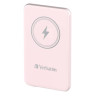 (32248) VERBATIM CARGADOR INALAMBRICO POWER BANK 10K MAH 1XUSB-C ROSA