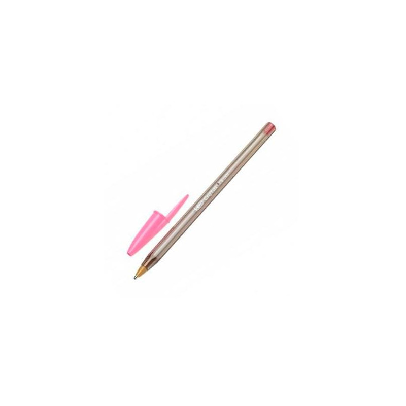 (929056) BIC BOLÍGRAFO CRISTAL FUN ROSA CAJA 20 UD