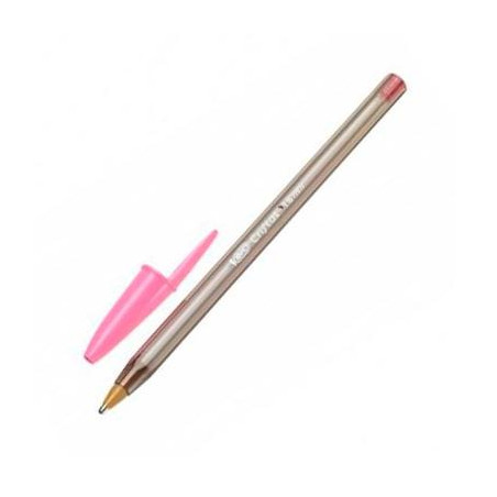 (929056) BIC BOLÍGRAFO CRISTAL FUN ROSA CAJA 20 UD