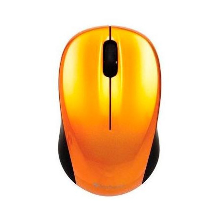 (49045) VERBATIM RATÓN GO NANO INALÁMBRICO 1600PPP COMPACTO AMBIDIESTRO NARANJA