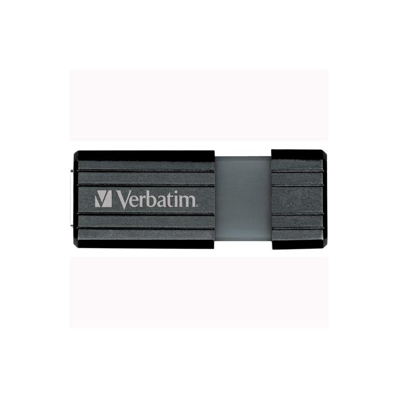 (49062) VERBATIM PENDRIVE STORE'N'GO PINSTRIPE 8GB HI-SPEED RETRÁCTIL USB 2.0 NEGRO
