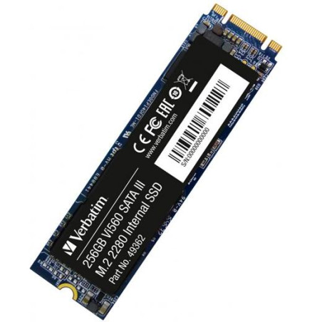 (49362) VERBATIM DISCO VI560 S3 M.2 SSD 256GB INTERNO SATA III