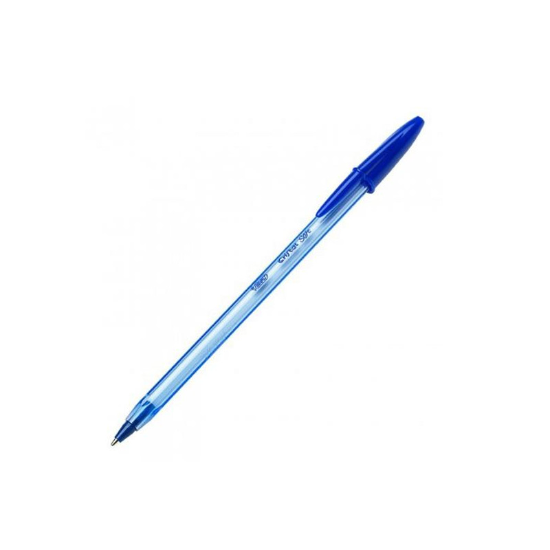 (951434) BIC BOLÍGRAFO CRISTAL SOFT AZUL CAJA 50 UD