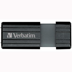 (49063) VERBATIM PENDRIVE STORE'N'GO PINSTRIPE 16GB HI-SPEED RETRÁCTIL USB 2.0 NEGRO