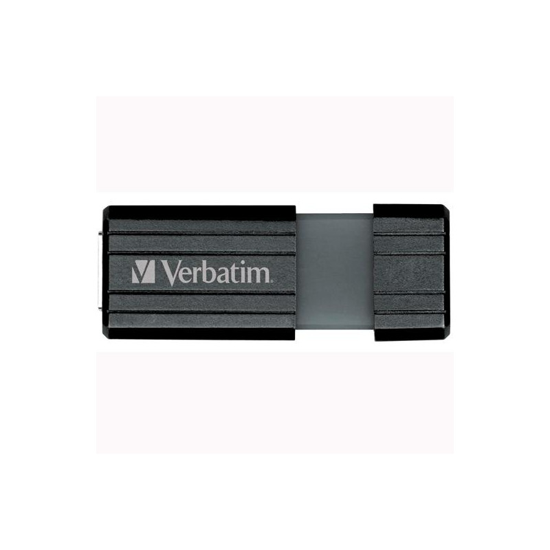 (49063) VERBATIM PENDRIVE STORE'N'GO PINSTRIPE 16GB HI-SPEED RETRÁCTIL USB 2.0 NEGRO
