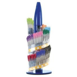 (9615921) BIC EXPOSITOR CRISTAL FAMILY SURTIDO + REGALO DE 3 CAJAS DE CRISTAL AZUL