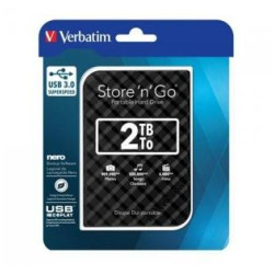 (53195) VERBATIM DISCO DURO PORTÁTIL STORE 'N' GO 2TB HDD 2.5" GEN 2