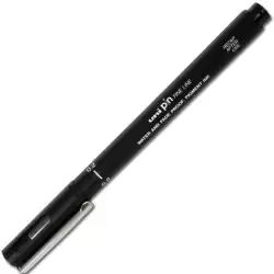 (288985000) UNIBALL ROTULADOR CALIBRADO PIN-200(S) 0.2 NEGRO CAJA 12 UD