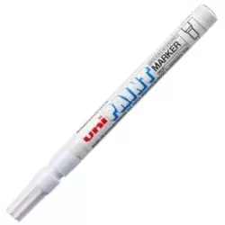 (545491000) UNIBALL MARCADOR PERMANENTE PAINT MARKER PX-20(L) BLANCO