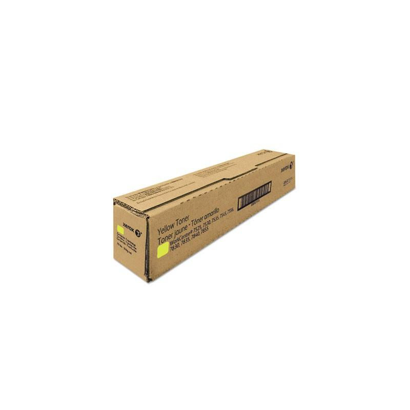(006R01514) XEROX TONER AMARILLO PARA WORKCENTRE 7525/7530/7535/7545/7556/7830/7835/7845/7855