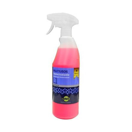 (L451750006) VINFER LIMPIADOR MULTIUSOS DESINCRUSTANTE PROF L1 BOTELLA 750ML ROJO