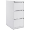 (1633A-BA5) BISLEY ARCHIVADOR METÁLICO BS1633 PREMIUM 3 CAJONES FOLIO CARPETAS COLGANTES MULTIFORMATO FONDO 62CM BLANCO