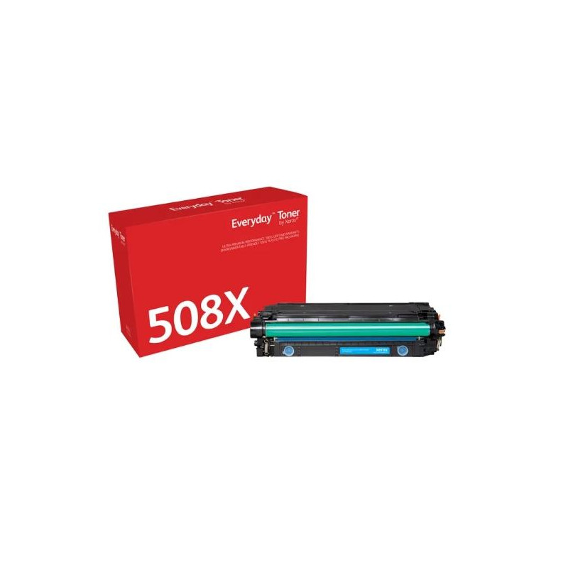 (006R03680) XEROX EVERYDAY TONER CYAN PARA HP LASERJET M553 - 508X - CF361X