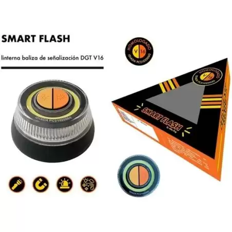 (AB-2022) SMART FLASH DISPOSITIVO LUMINOSO SEÑALIZACIÓN PARA EMERGENCIAS SIN GEOLOCALIZACIÓN