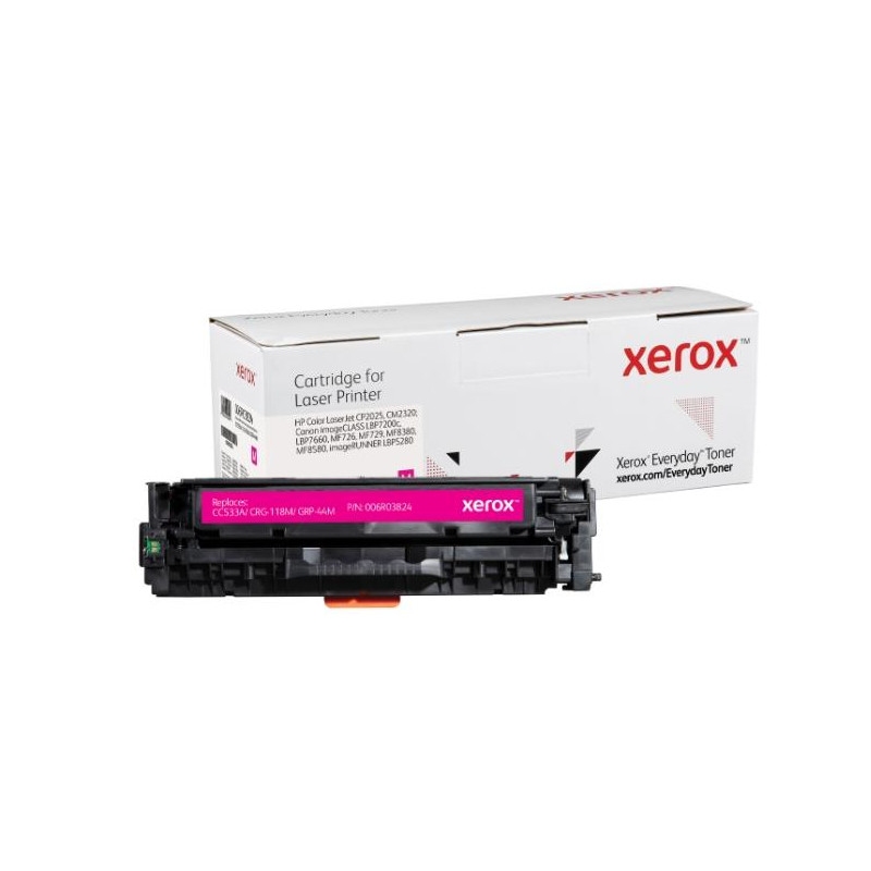 (006R03824) XEROX EVERYDAY TONER MAGENTA PARA COLOR LASERJET CP2025 (CC531A - CRG118C - CPR44M)