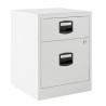 (PFAM1S1F-BA5) BISLEY CAJONERA METÁLICA PF 1 CAJÓN PERSONAL + 1 CAJÓN ARCHIVO MÓVIL FONDO 40CM BLANCO ( MONTADO)