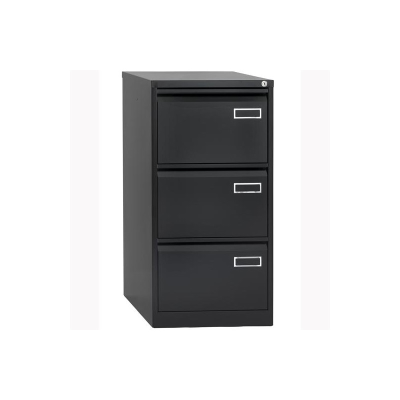 (PSF3-AV1) BISLEY ARCHIVADOR METÁLICO PSF LIGHT 3 CAJONES FOLIO CARPETAS COLGANTES MULTIFORMATO FONDO 62CM - ANTRACITA