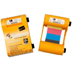 (800033-848) ZEBRA CINTA DE TRANSFERENCIA TÉRMICA OK/ BK / C / M / Y DOBLE CARA PARA IMPRESORAS ZXP3 Y DATAMAX EX2