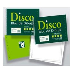 (170) ZORRILLA BLOC DE DIBUJO DISCO 20H FOLIO PROLONGADO 230X340MM PAPEL ESPECIAL 130GR LISO