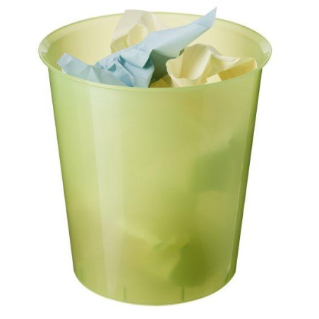 (2001 KW TL) ARCHIVO 2000 PAPELERA DE PLÁSTICO ARCHIVO 2000 OPCIONAL ARO SUJETABOLSAS CAPACIDAD 16 LITROS 290X310 MM KIWI TRA...