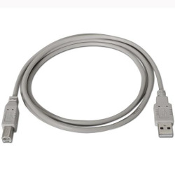 (A101-0003) AISENS CABLE USB 2.0 IMPRESORA TIPO A/M - B/M BEIGE 3,0M