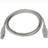 (A101-0003) AISENS CABLE USB 2.0 IMPRESORA TIPO A/M - B/M BEIGE 3,0M